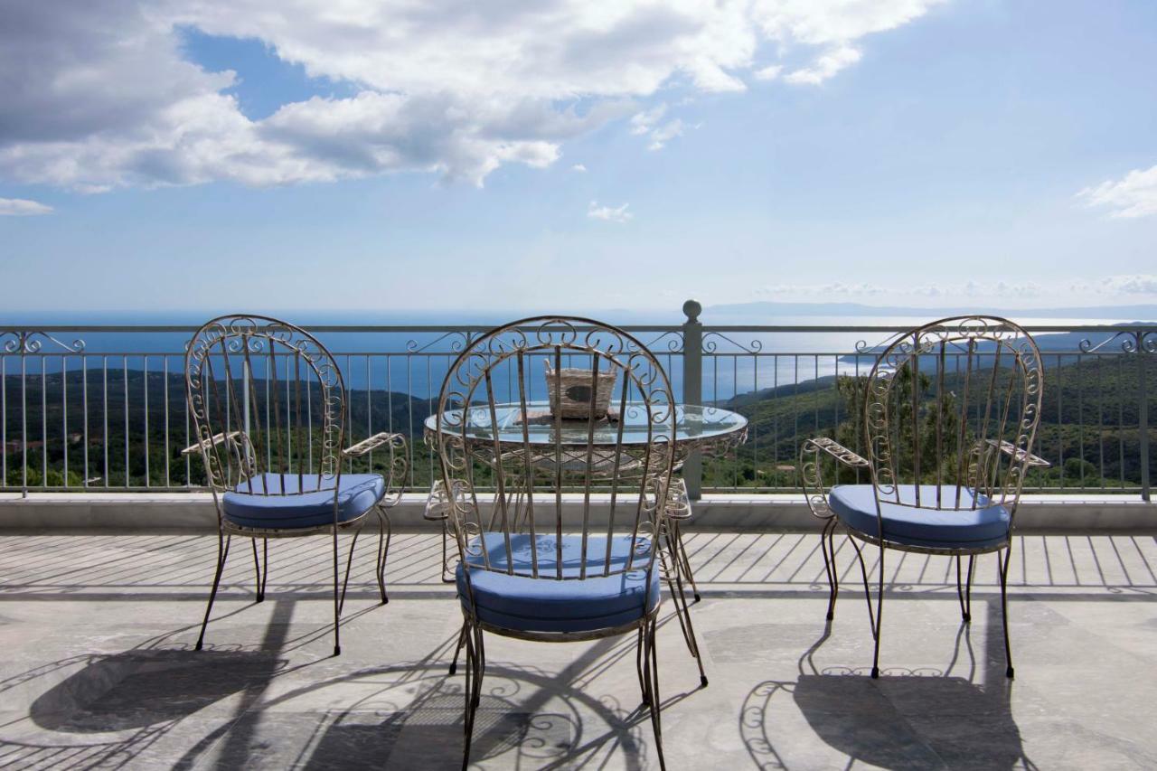 The Balcony Of Mani Villa Tseria Exterior foto